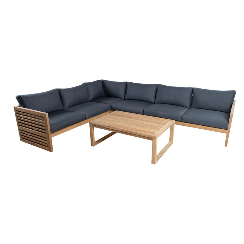 Soffbord Serenity 120x80x45 cm teak - Brun - Utemöbler - Balkong - Balkongmöbler - Balkongbord