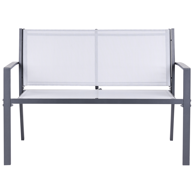 Soffgrupp utomhus med Bord 4-Sits Tavoleto - Grå - Utemöbler - Loungemöbler - Soffgrupp utomhus