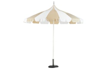 Balkongparasoll Minoa Beige/vit - Beige/vit - Utemöbler - Solskydd - Parasoll - Balkongparasoll
