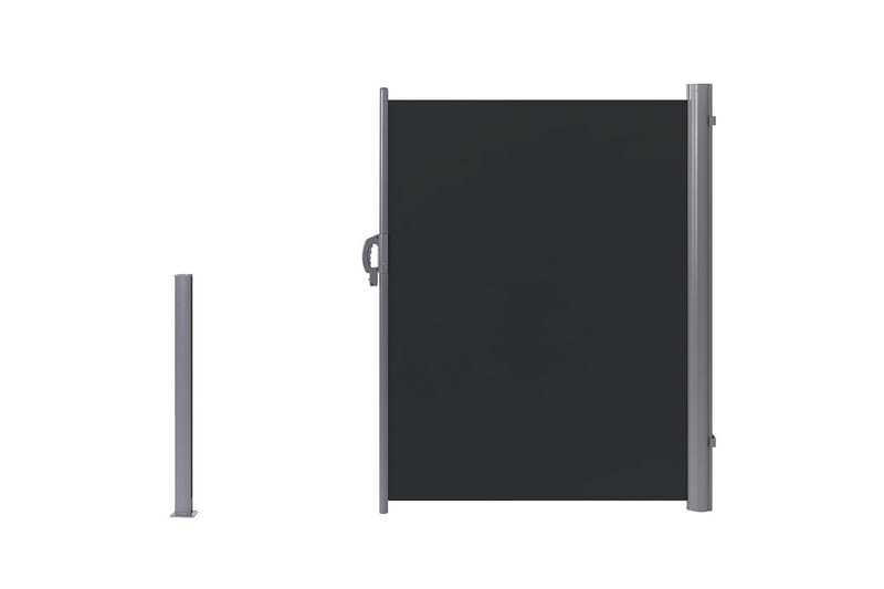 Sidomarkis Dorio Grafitgrå/Silver, 305x9x160 cm - Grafitgrå/Silver/305x9x160 cm - Utemöbler - Balkong - Säkerhet & vindskydd balkong - Balkongskydd & insynsskydd balkong