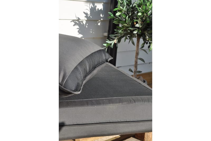 Ryggdyna Fritab Royal Bonnie Ryggdyna 70x45 cm Vattenavvisande Svart Svart - Utemöbler - Dynor - Övriga dynor