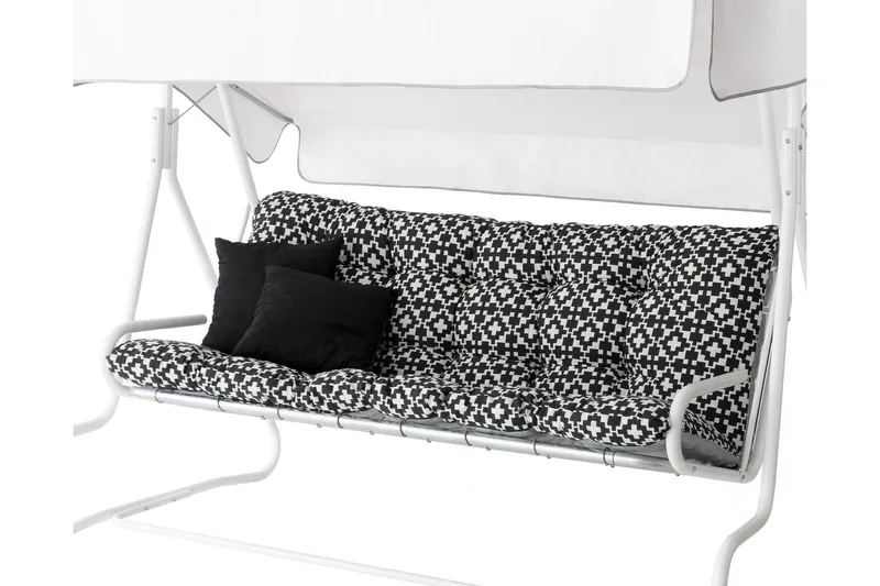 Dyna till DeLuxe Hammock Svart/Vit - Varax - Utemöbler - Dynor - Hammockdynor