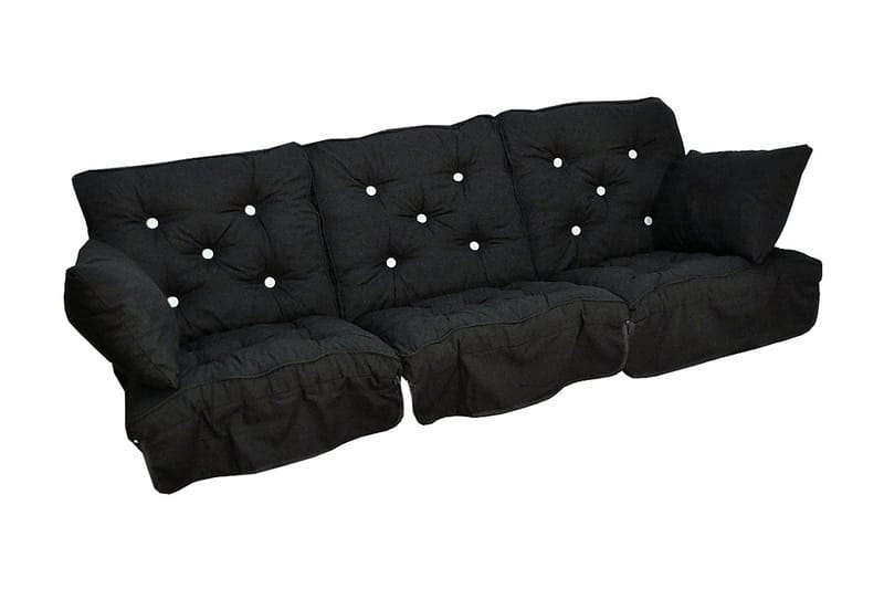Hammockset Fritab Black - Utemöbler - Dynor - Hammockdynor
