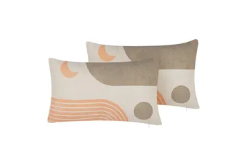 Prydnadskuddar Melampodium set om 2 - Textil & mattor - Filtar, kuddar & plädar - Utekudde