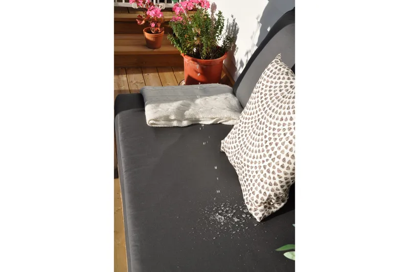 Royal Palle Sitsdyna 120x80 cm Vattenavvisande Svart - Fritab - Utemöbler - Dynor - Soffdynor & bänkdynor utemöbler