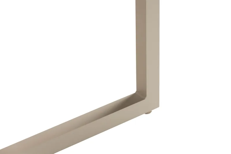 Aspvik Soffgrupp Utomhus 5-sits Aluminium - Mörk Beige / Vit - Utemöbler - Loungemöbler - Soffgrupp utomhus