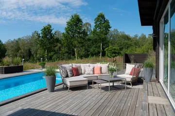 Hillerstorp Jet Set Divan - Beige - Utemöbler - Loungemöbler - Modulsoffa utomhus