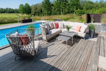 Hillerstorp Jet Set Divan - Beige - Utemöbler - Loungemöbler - Modulsoffa utomhus