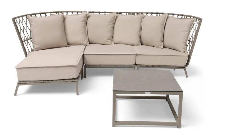 Hillerstorp Jet Set Divan - Beige - Utemöbler - Loungemöbler - Modulsoffa utomhus