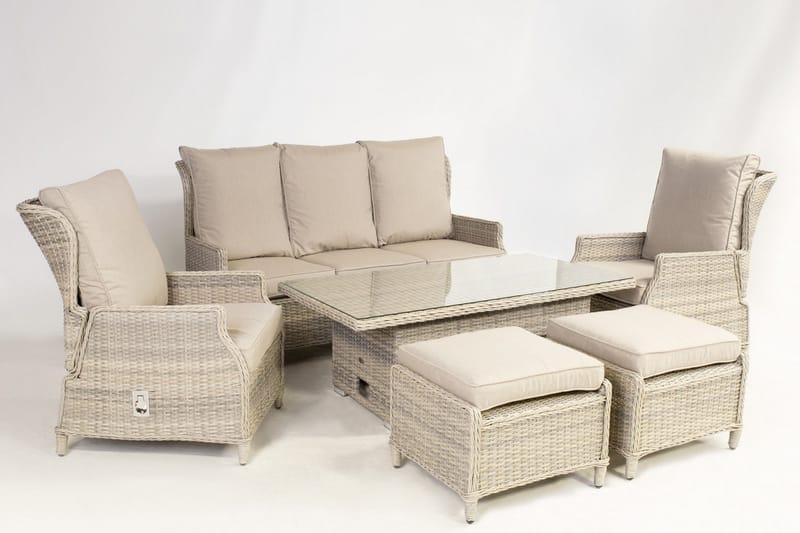 Basel Trädgårdsgrupp - Utemöbler - Loungemöbler - Loungegrupp & Loungeset