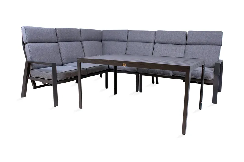 Casten Trädgårdset Mörkgrå - Utemöbler - Loungemöbler - Loungegrupp & Loungeset