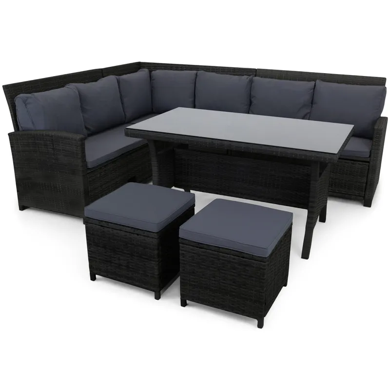 Exklusiv loungegrupp | Inbyggd förvaring | Lyfco Tanumshede