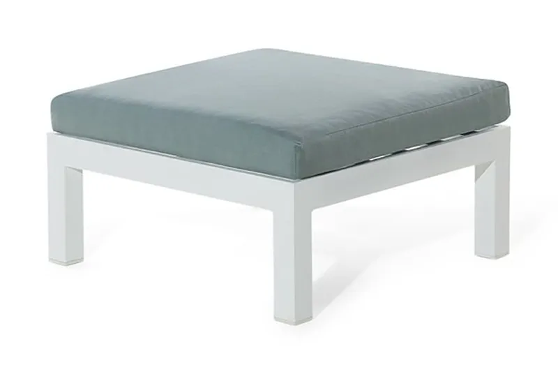 Messina Loungegrupp Utomhus 147 cm - Vit - Utemöbler - Loungemöbler - Loungegrupp & Loungeset