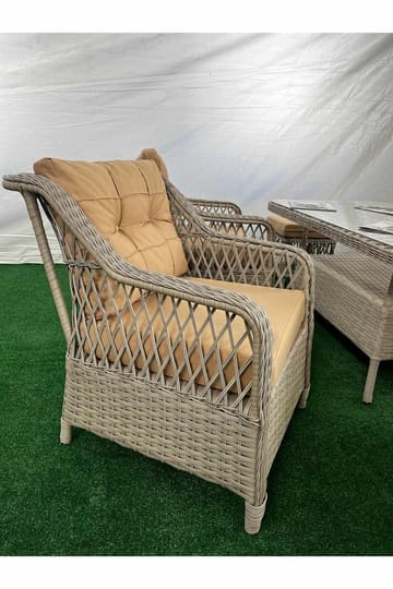 Mississauga Loungegrupp Utomhus - Utemöbler - Loungemöbler - Soffgrupp utomhus