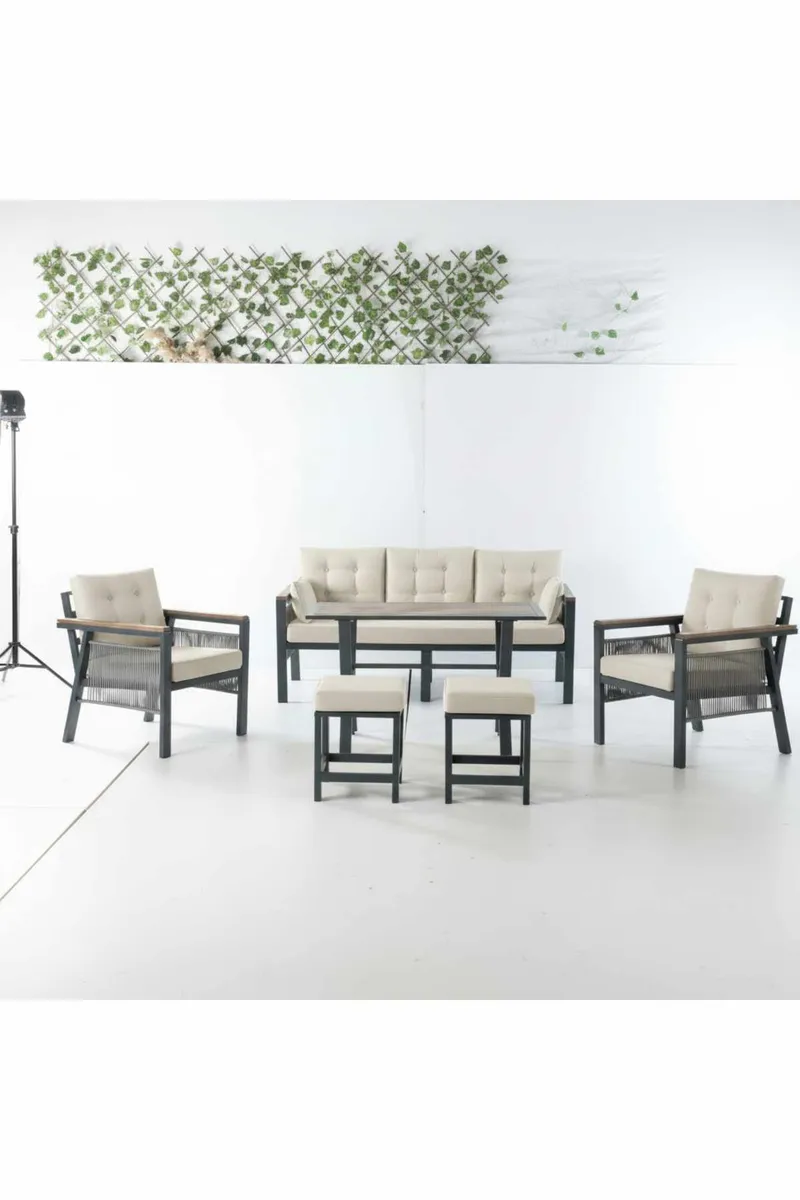 Miu Loungegrupp Utomhus - Utemöbler - Loungemöbler - Soffgrupp utomhus