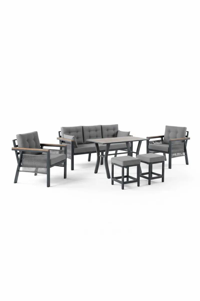 Miu Loungegrupp Utomhus - Utemöbler - Loungemöbler - Soffgrupp utomhus