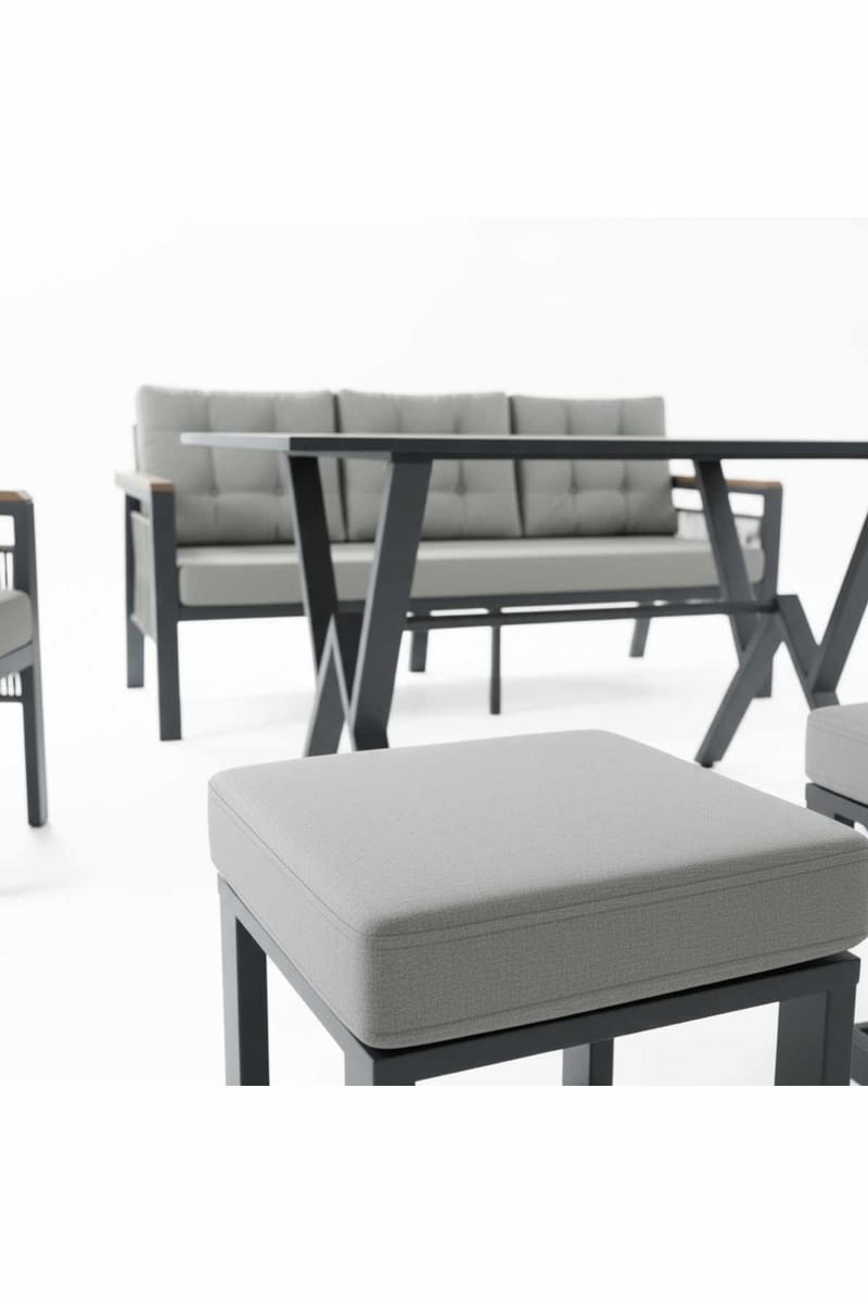 Miu Loungegrupp Utomhus - Utemöbler - Loungemöbler - Soffgrupp utomhus