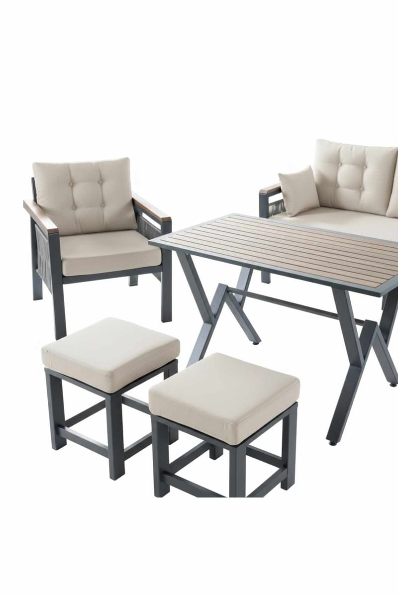 Miu Loungegrupp Utomhus - Utemöbler - Loungemöbler - Soffgrupp utomhus