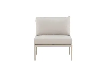 Mittmodul Copacabana 70 cm Utomhus - Beige - Utemöbler - Loungemöbler - Modulsoffa utomhus