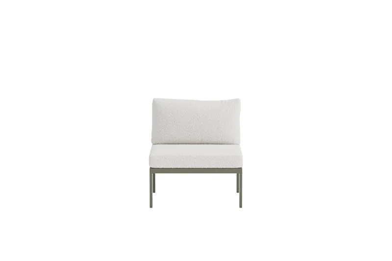 Mittmodul Copacabana 70 cm Utomhus - Brun - Utemöbler - Loungemöbler - Modulsoffa utomhus