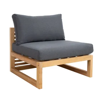 Modulsoffa Serenity mittdel - Brun - Utemöbler - Loungemöbler - Modulsoffa utomhus - Mittmodul utesoffa