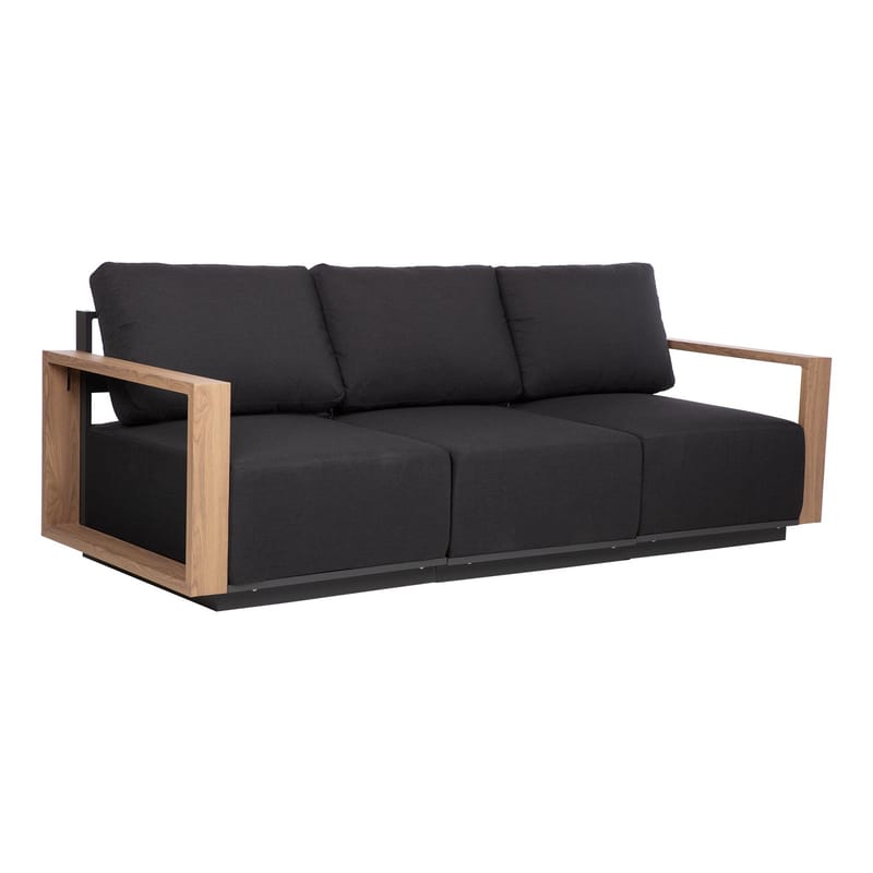 Soffmodul Fuller 68x89x70,5 cm - Mörkgrå - Utemöbler - Loungemöbler - Modulsoffa utomhus - Mittmodul utesoffa