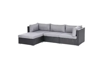 Trädgårdshörnsoffa Sano - Högervänd - Utemöbler - Loungemöbler - Soffgrupp utomhus