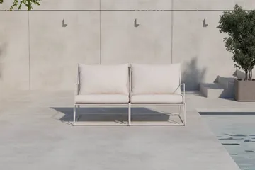 Usteryd 2 sits Loungesoffa - Utemöbler - Balkong - Balkongmöbler - Soffa balkong