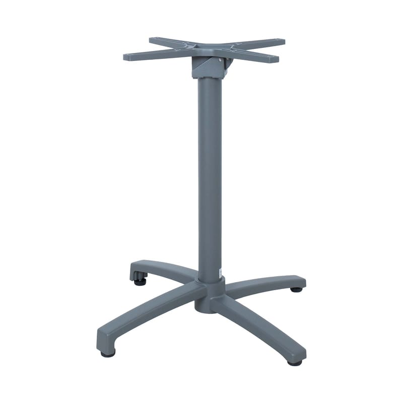 Bordsben Bistro 67x67x72 cm - Grå - Utemöbler - Övrigt utemöbler - Tillbehör utomhus - Iläggsskivor utebord