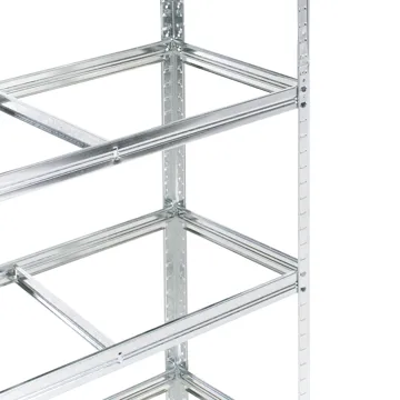Garagehyllor Xitta 75 cm - Silver/Brun - Utemöbler - Övrigt utemöbler - Tillbehör utomhus - Hyllor