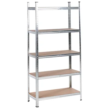 Garagehyllor Xitta 75 cm - Silver/Brun - Utemöbler - Övrigt utemöbler - Tillbehör utomhus - Hyllor