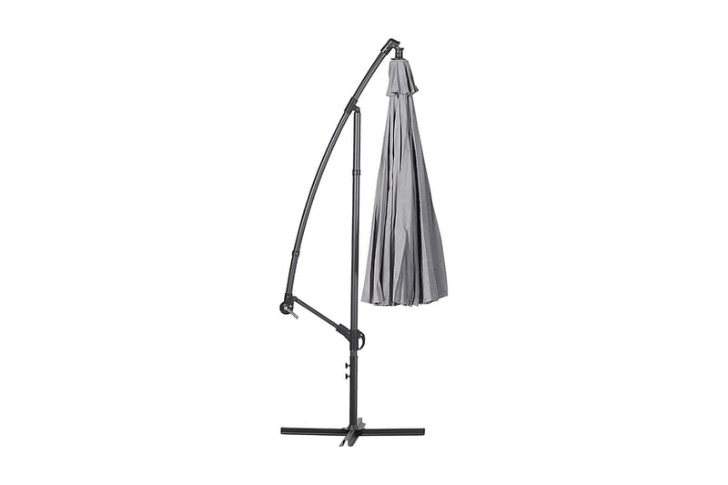 Calabria Ii Parasoll 235 cm - Grå - Utemöbler - Solskydd - Parasoll - Hängparasoll & frihängande parasoll
