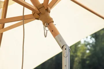 Corypho Parasoll 250 cm - Vit - Utemöbler - Solskydd - Parasoll - Hängparasoll & frihängande parasoll