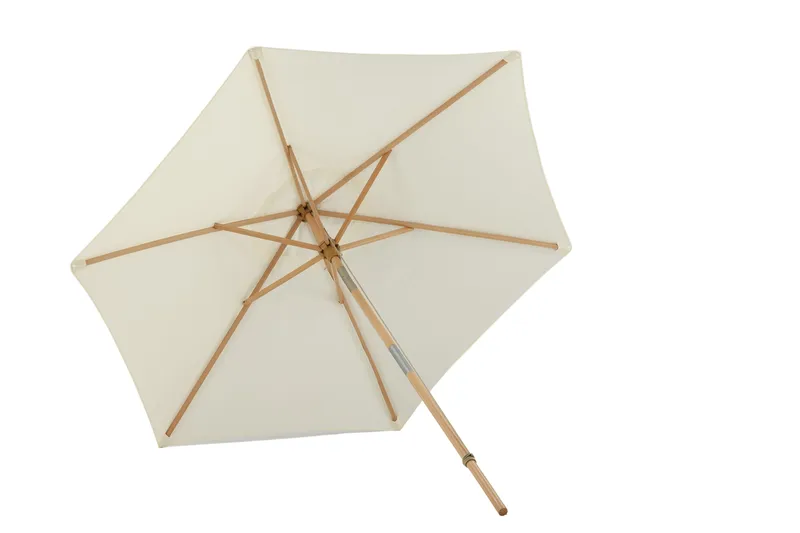 Corypho Parasoll 250 cm - Vit - Utemöbler - Solskydd - Parasoll - Hängparasoll & frihängande parasoll