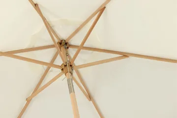 Corypho Parasoll 250 cm - Vit - Utemöbler - Solskydd - Parasoll - Hängparasoll & frihängande parasoll