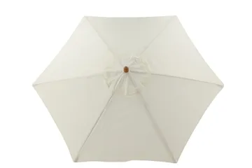 Corypho Parasoll 250 cm - Vit - Utemöbler - Solskydd - Parasoll - Hängparasoll & frihängande parasoll