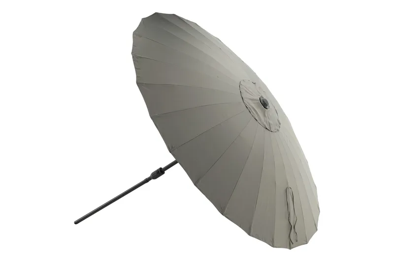 Palmetto Parasoll 270 cm - Grå - Utemöbler - Solskydd - Parasoll - Baliparasoll