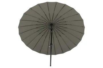 Palmetto Parasoll 270 cm - Grå - Utemöbler - Solskydd - Parasoll - Baliparasoll