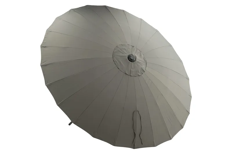 Palmetto Parasoll 270 cm - Grå - Utemöbler - Solskydd - Parasoll - Baliparasoll