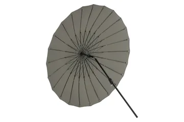 Palmetto Parasoll 270 cm - Grå - Utemöbler - Solskydd - Parasoll - Baliparasoll