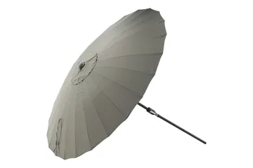 Palmetto Parasoll 270 cm - Grå - Utemöbler - Solskydd - Parasoll - Baliparasoll