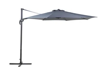 Savona Parasoll 241 cm - Grå - Utemöbler - Solskydd - Parasoll - Hängparasoll & frihängande parasoll