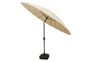 Utomhusparasoll BALI Ø2,7 m - sand - Utemöbler - Solskydd - Parasoll - Baliparasoll