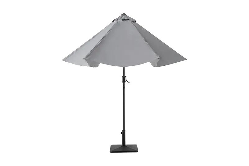 Varese Parasoll 230 cm - Grå - Utemöbler - Solskydd - Parasoll - Balkongparasoll