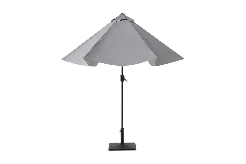 Varese Parasoll 230 cm - Grå - Utemöbler - Solskydd - Parasoll - Balkongparasoll