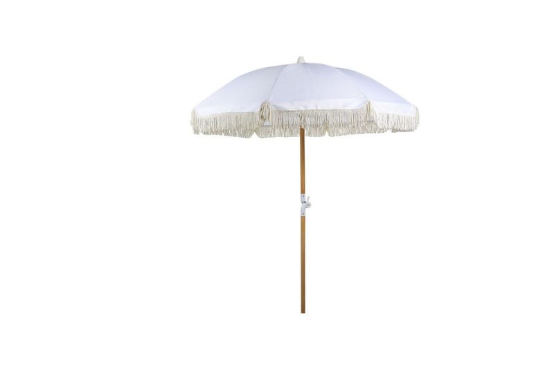 Teulon Parasoll 150 cm, Vit/Ljusbrun