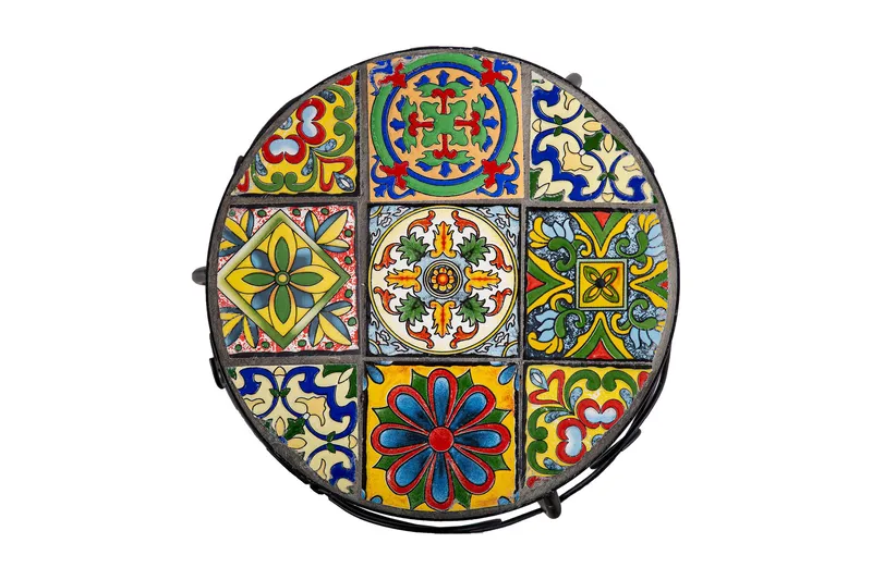 Morocco Blompiedestal - Svart/Grå - Utemöbler - Utebord & trädgårdsbord - Avlastningsbord & brickbord utomhus