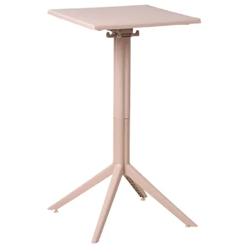 Barbord utomhus Lemnos 60x60 cm - beige - Utemöbler - Utebord & trädgårdsbord - Barbord utomhus