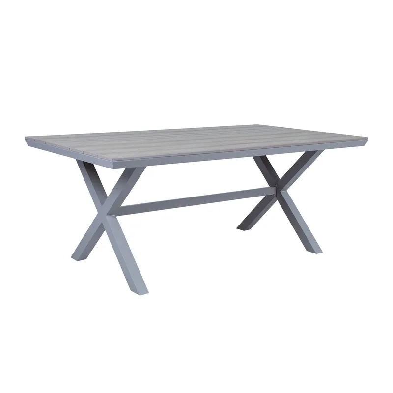 Bord Corinna 180x100x74 cm - Ljusgrå - Utemöbler - Utebord & trädgårdsbord - Matbord utomhus