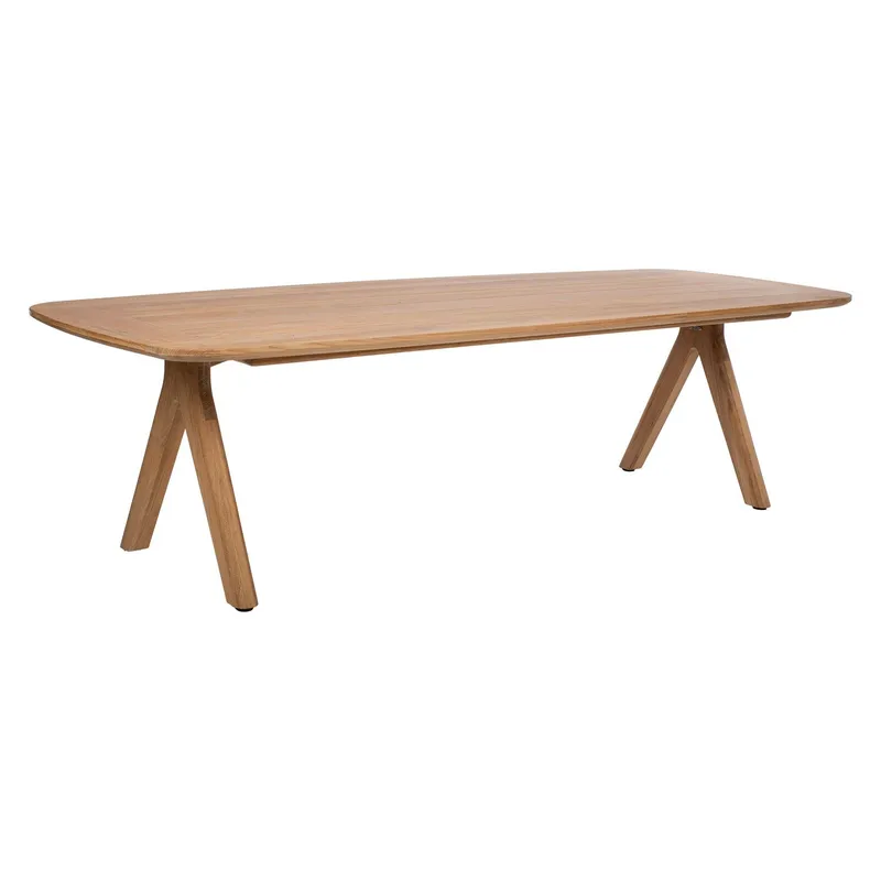 Bord Roca 280x110x76 cm teak - Teak - Utemöbler - Utebord & trädgårdsbord - Matbord utomhus